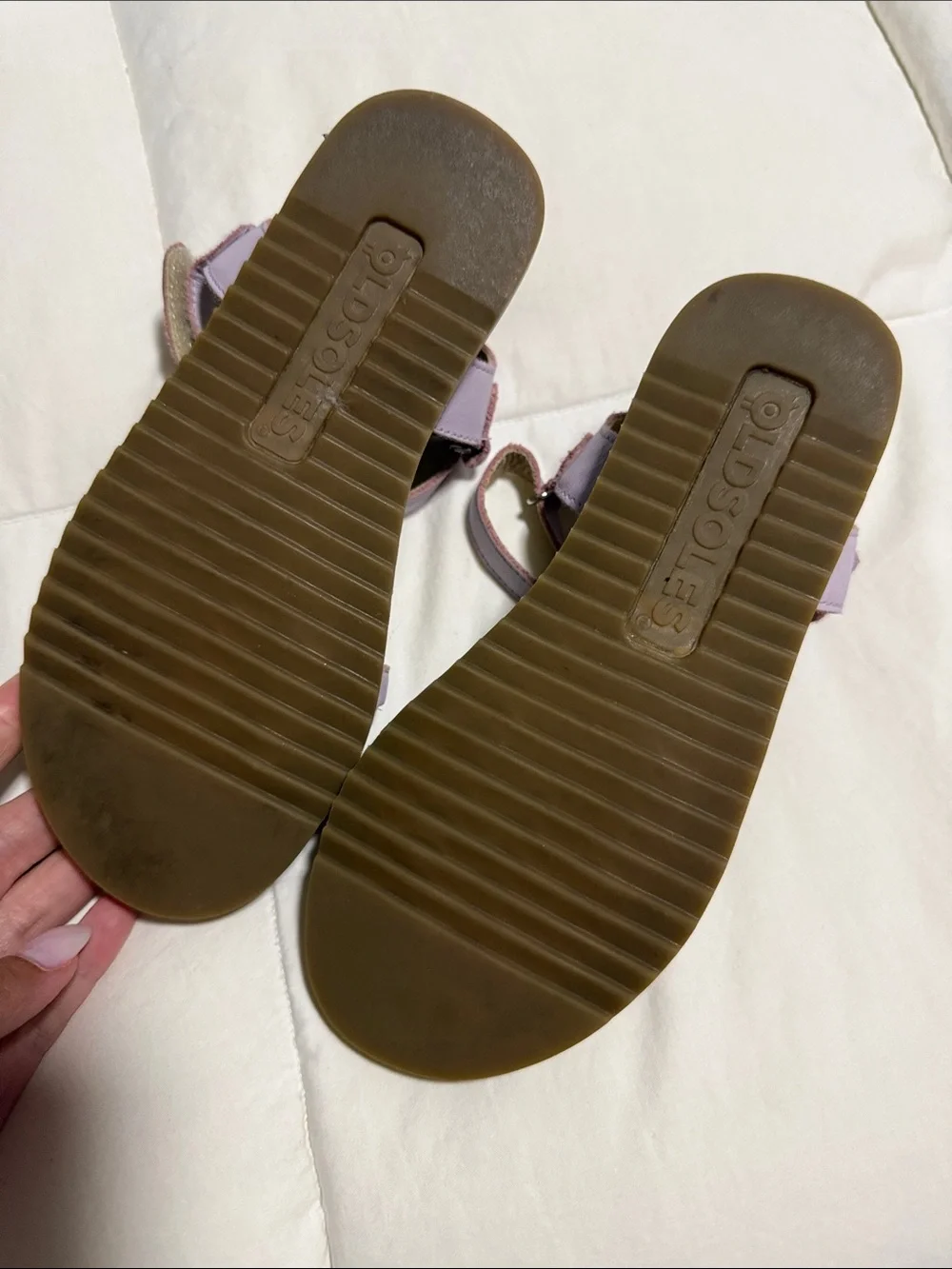 Old Soles lilac sandals